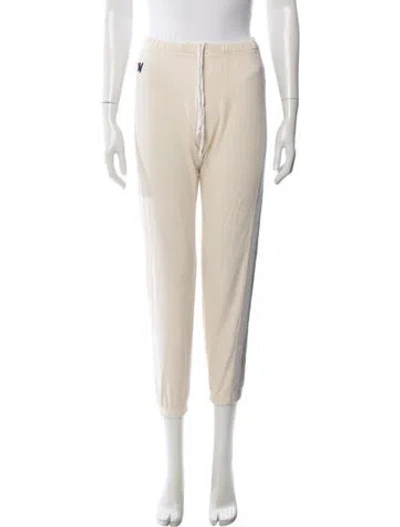 Pre-owned Aviator Nation Sweatpants In Neutral