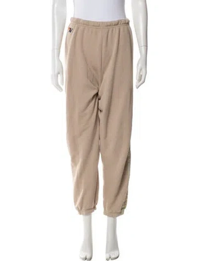 Pre-owned Aviator Nation Sweatpants In Neutral