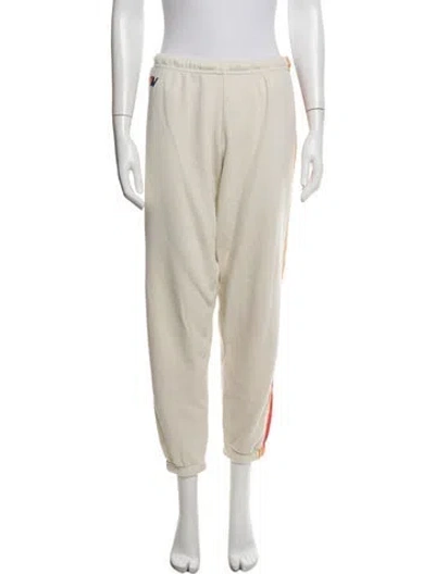 Pre-owned Aviator Nation Sweatpants In Neutral