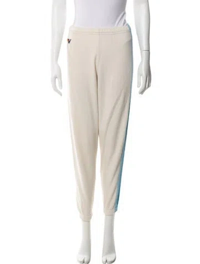 Pre-owned Aviator Nation Sweatpants In Neutrals