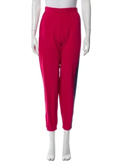 Pre-owned Aviator Nation Sweatpants In Pink
