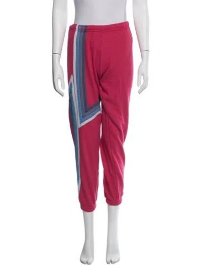 Pre-owned Aviator Nation Sweatpants In Pink