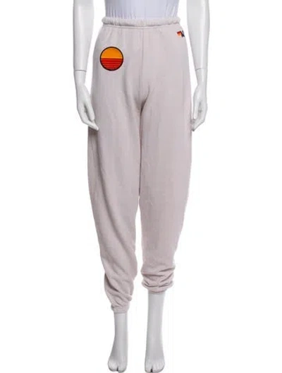 Pre-owned Aviator Nation Sweatpants In Purple