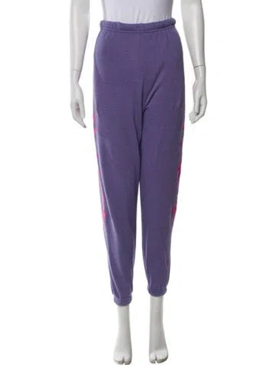 Pre-owned Aviator Nation Sweatpants In Purple