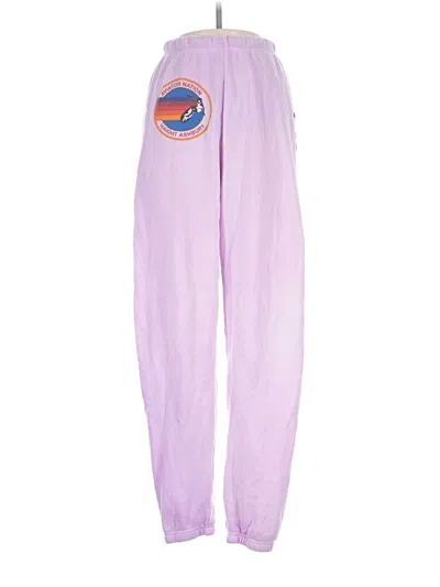 Pre-owned Aviator Nation Sweatpants In Purple