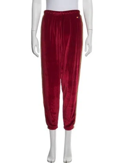 Pre-owned Aviator Nation Sweatpants In Red
