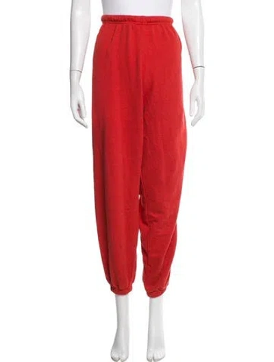 Pre-owned Aviator Nation Sweatpants In Red