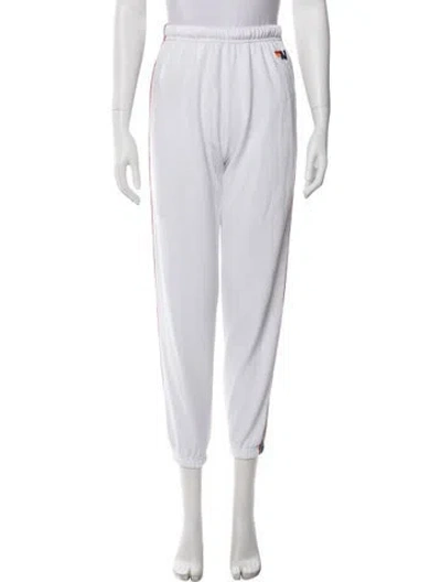 Pre-owned Aviator Nation Sweatpants In White
