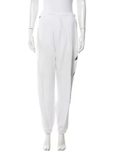 Pre-owned Aviator Nation Sweatpants In White