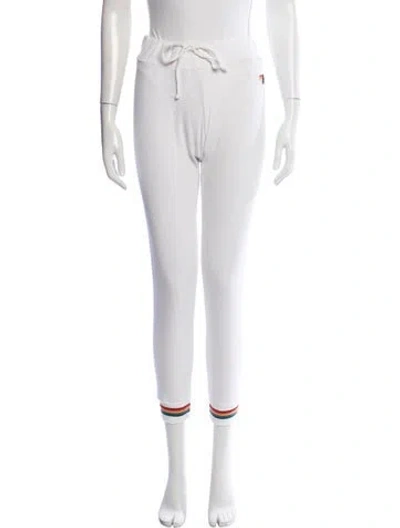 Pre-owned Aviator Nation Sweatpants In White