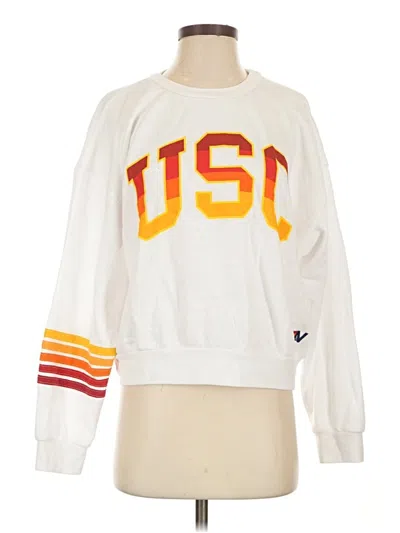 Pre-owned Aviator Nation Sweatshirt In White