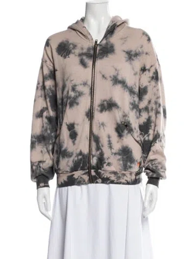 Pre-owned Aviator Nation Tie-dye Print Jacket
