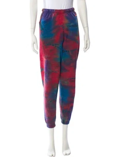 Pre-owned Aviator Nation Tie-dye Print Sweatpants In Multi