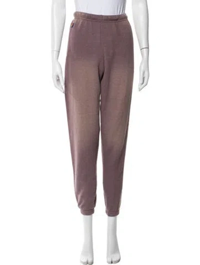 Pre-owned Aviator Nation Tie-dye Print Sweatpants In Purple