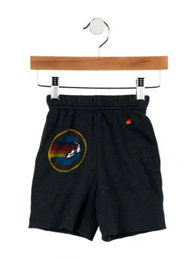 Pre-owned Aviator Nation Babies' Toddler Boys' Sweat Shorts In Gray
