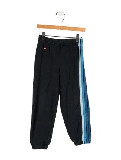 Pre-owned Aviator Nation Babies' Toddler Boys' Sweatpants In Gray