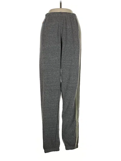 Pre-owned Aviator Nation Track Pants In Gray