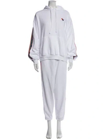 Pre-owned Aviator Nation Tracksuit In White