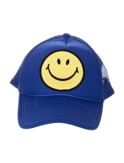 Pre-owned Aviator Nation Trucker Hat In Blue