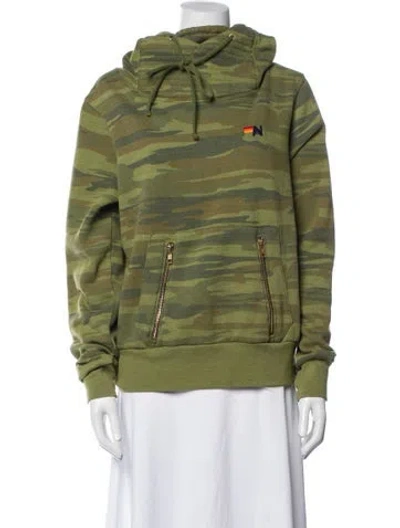 Pre-owned Aviator Nation Utility Jacket In Green