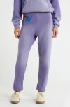 Aviator Nation Vintage Logo Sweatpants In Purple
