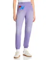 Aviator Nation Vintage Logo Sweatpants In Faded Grape