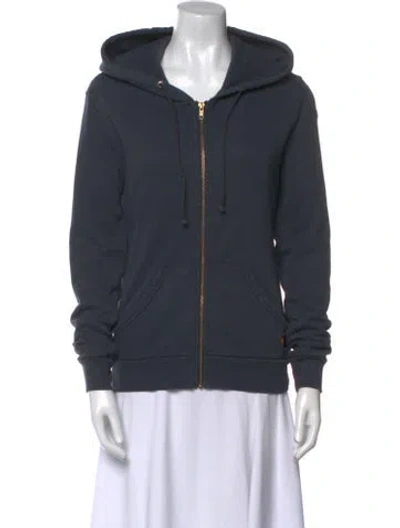 Pre-owned Aviator Nation V-neck Sweater In Gray