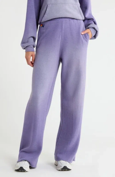 AVIATOR NATION AVIATOR NATION WIDE LEG POCKET SWEATPANTS