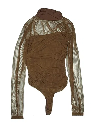 Pre-owned Avidlove Bodysuit In Brown