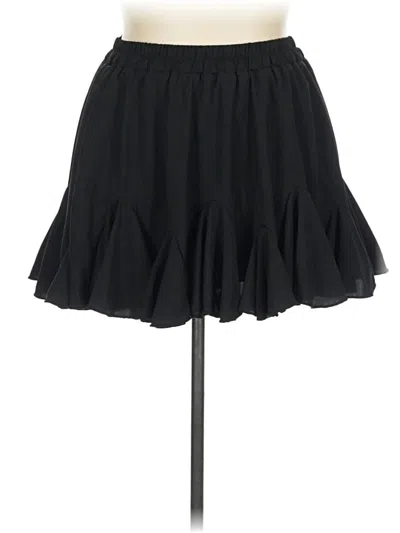 Pre-owned Avidlove Casual Skirt In Black