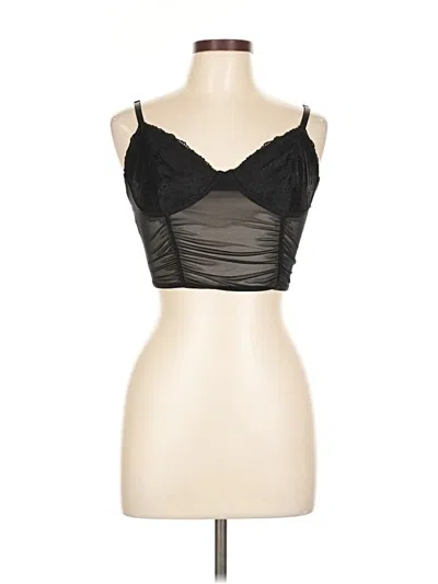 Pre-owned Avidlove Sleeveless Top Black Sweetheart Neckline Tops