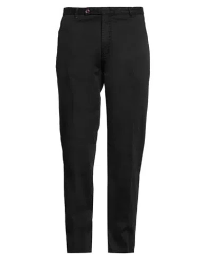Avignon Man Pants Black Size 38 Cotton, Elastane