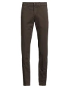 Avignon Man Pants Brown Size 30 Cotton, Elastane