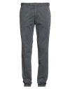 Avignon Man Pants Grey Size 38 Cotton, Elastane In Gray