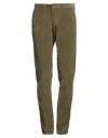 Avignon Man Pants Military Green Size 30 Cotton, Elastane In Green