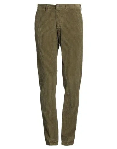 Avignon Man Pants Military Green Size 30 Cotton, Elastane