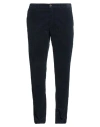 Avignon Man Pants Navy Size 40 Cotton, Elastane In Blue