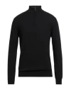 Avignon Man Sweater Black Size Xl Viscose, Polyamide, Wool, Cashmere