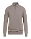 Avignon Man Sweater Light Brown Size Xl Viscose, Polyamide, Wool, Cashmere In Sand