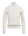 Avignon Man Turtleneck Beige Size L Viscose, Acrylic, Polyamide In Sand