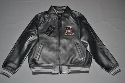 Pre-owned Avirex Authentic  Limited Edition Pewter Metallic Icon Jacket All Sizes