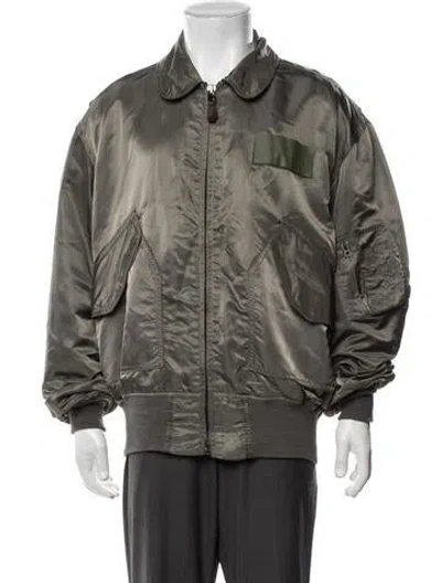 Pre-owned Avirex Bomber Jacket In Green