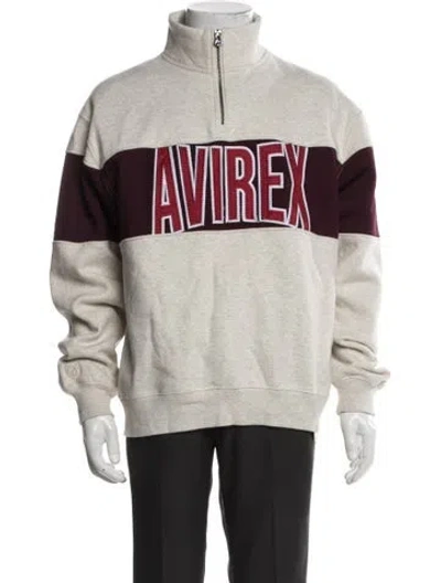 Pre-owned Avirex Colorblock Pattern Jacket In Multi