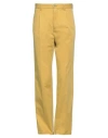 Avirex Man Pants Mustard Size 32 Cotton In Yellow