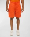 Avirex Men's Aviator Mesh Shorts In Orange