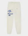 Avirex Men's Off Shore Racing Joggers In White