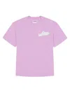 Avirex Men's Script Logo T-shirt In Purple