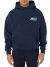 Avirex Men's Soccer League Graphic Cotton Hoodie In Blue