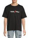 Avirex Men's Track Field Logo Cotton T-shirt