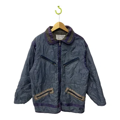 Pre-owned Avirex Vintage  Flight Jacket In Blue